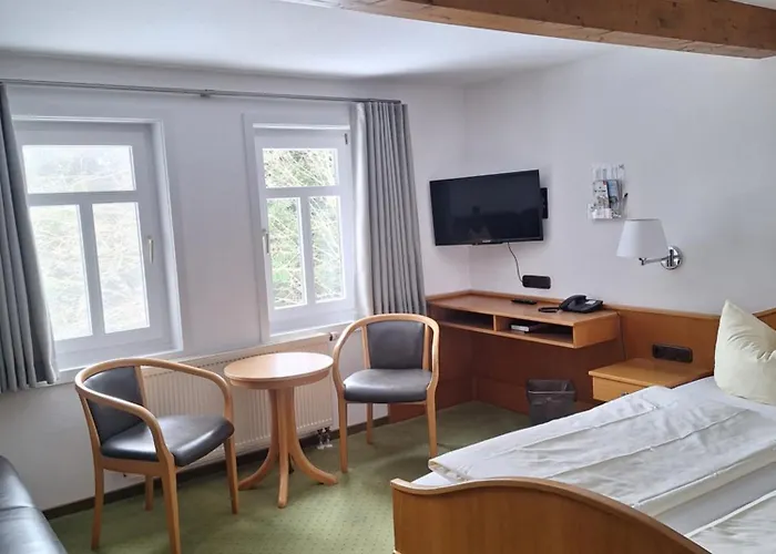 Deutsches Haus Restaurant Gastwirtschaft Biergarten Am Radweg Pensión